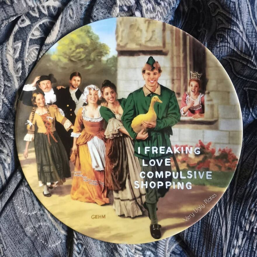 My 50 'Very Ugly Plates' With Dark Humor Captions