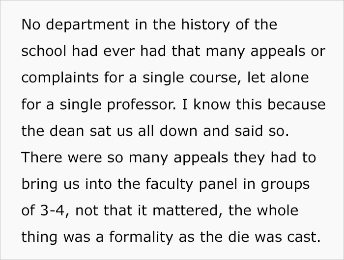 Student Gets Sweet Revenge On His Lazy Professor After He Unfairly Fails Half The Class