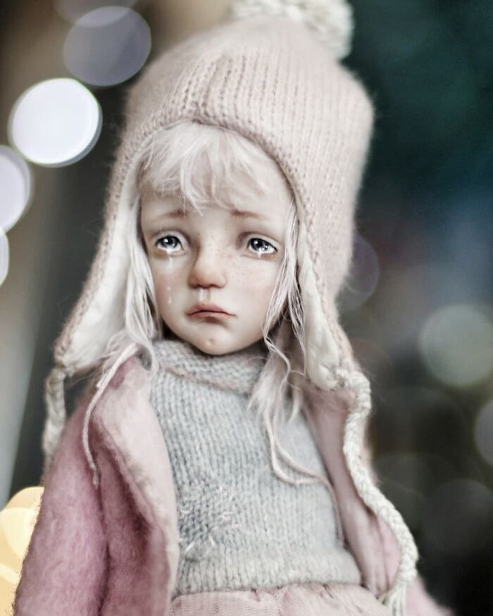 16 Years Helena Oplakanska Create Art Dolls