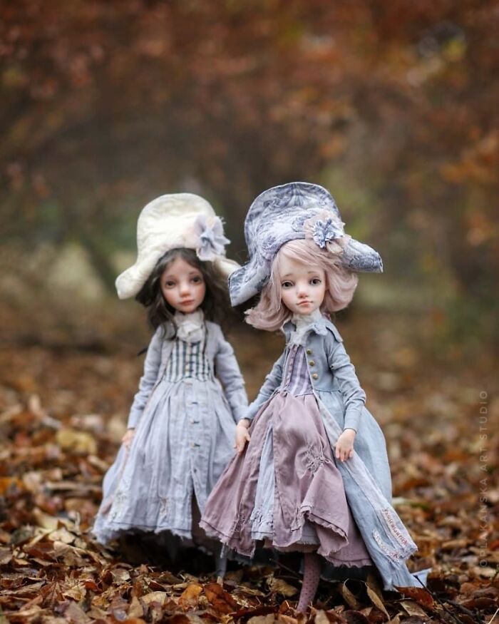 16 Years Helena Oplakanska Create Art Dolls