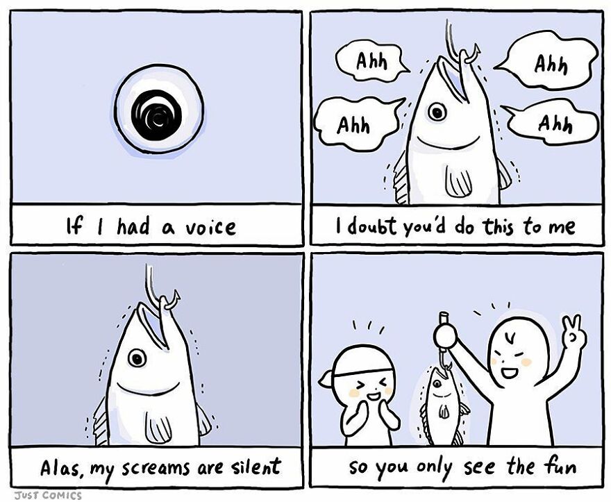 These Comics Showing The Suffering Of Animals Will Make You Think ( 77 Comics)