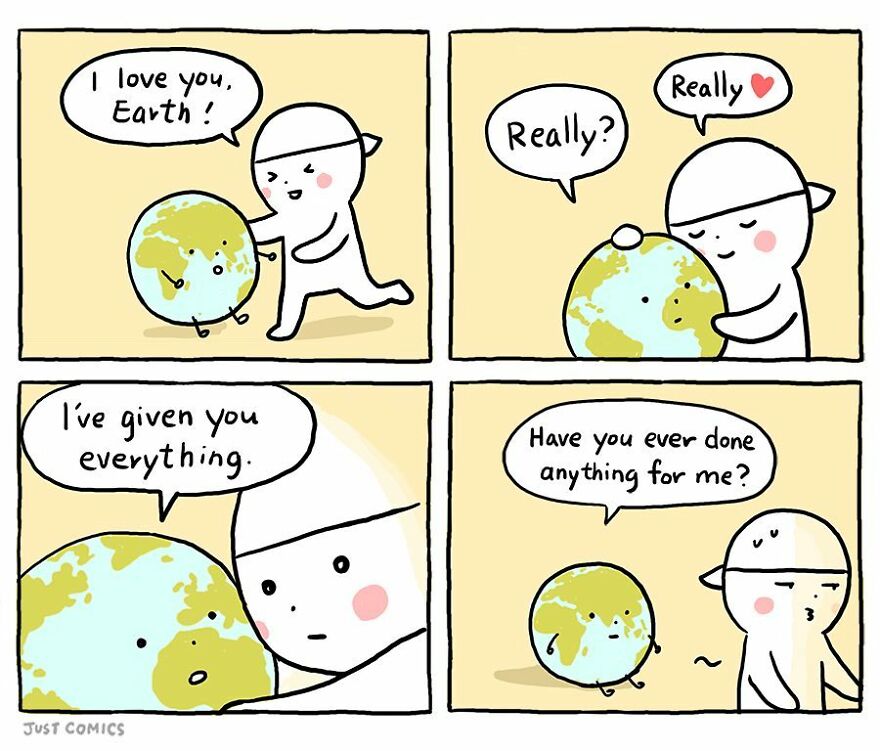 These Comics Showing The Suffering Of Animals Will Make You Think ( 77 Comics)