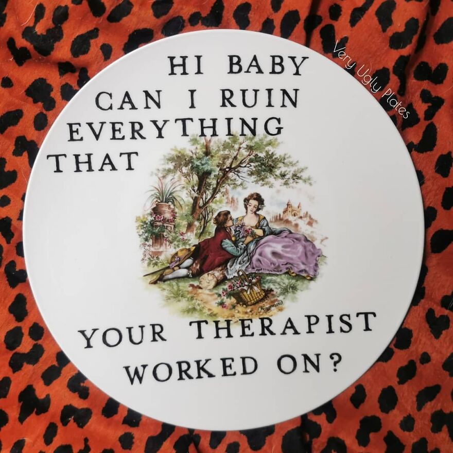 My 50 'Very Ugly Plates' With Dark Humor Captions