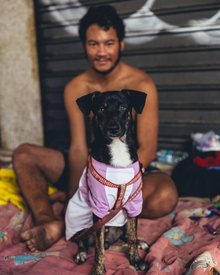 Account On Instagram Shows The Friendship Between Brazilian Homeless People And Their Dogs (183 Pics)