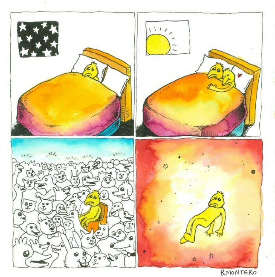 Meet Bjenny Montero's Melancholy Comics