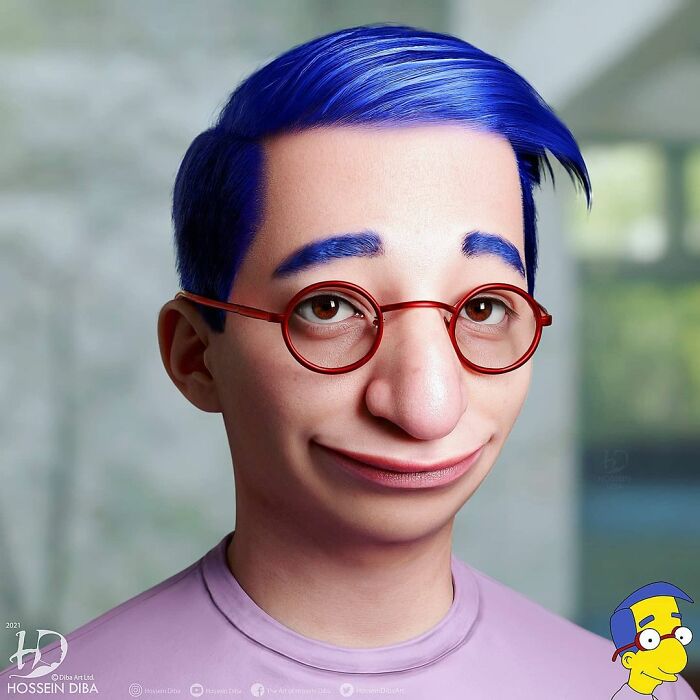 Milhouse Van Houten de Los Simpsons