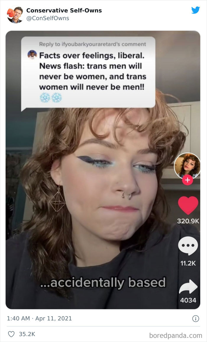 Conservative-Self-Owns-Fails