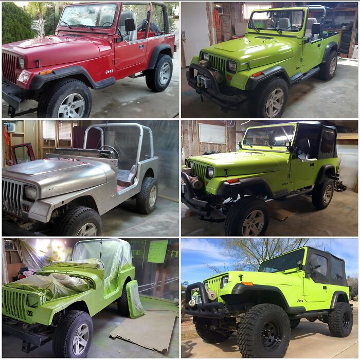 My Girlfriend And I Spent A Few Months Giving Her Jeep A Facelift