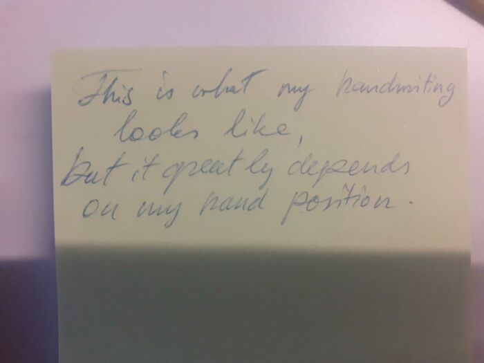 Mine (Cursive, In A Rush)