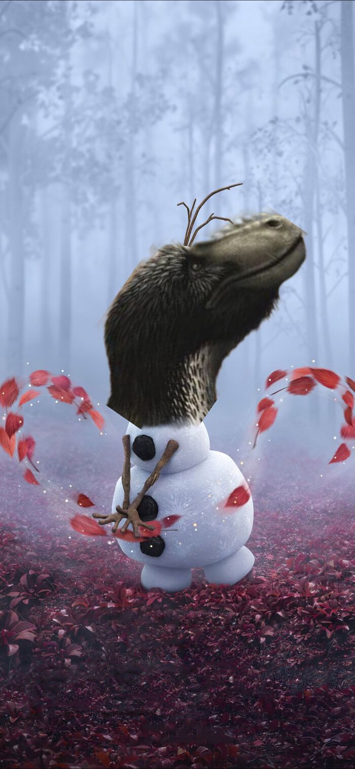 Olaf Looks A Little Different...