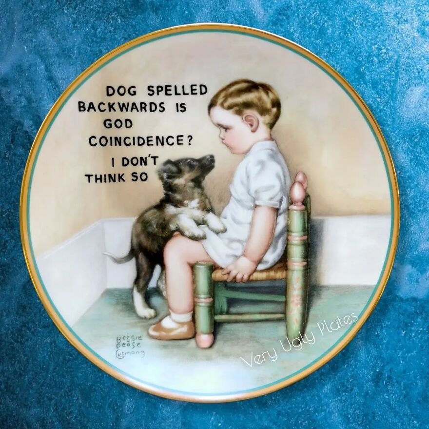 My 50 'Very Ugly Plates' With Dark Humor Captions