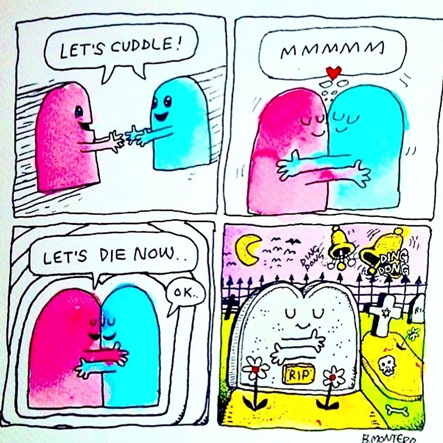 Meet Bjenny Montero's Melancholy Comics