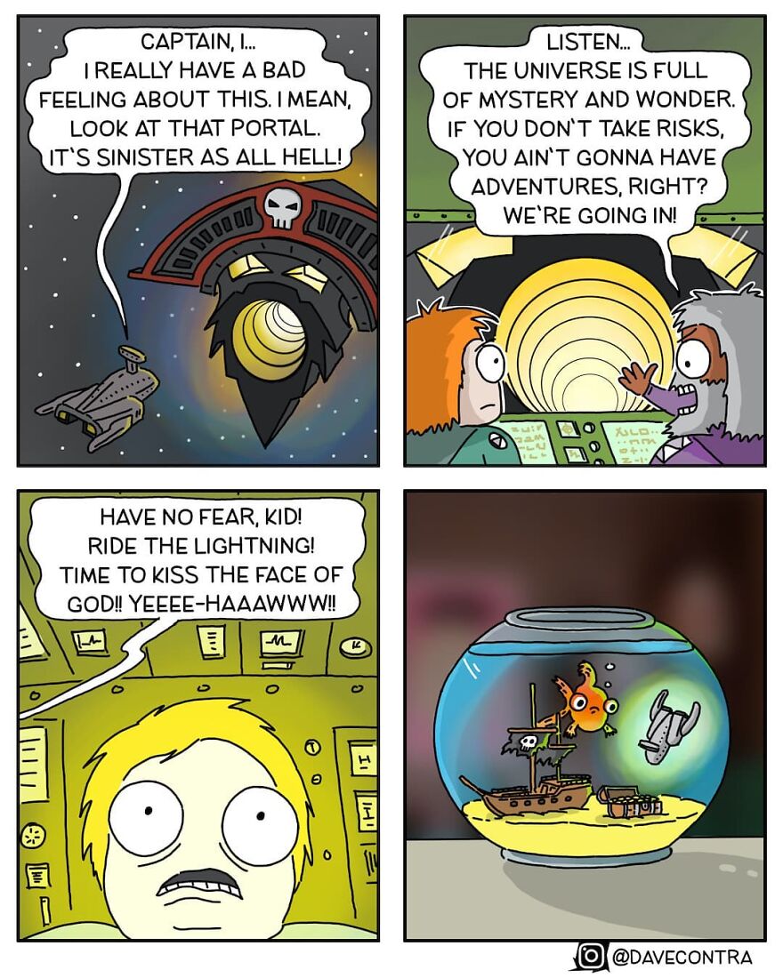 Artist Makes Comics With Morbid Humor And Politically Incorrect