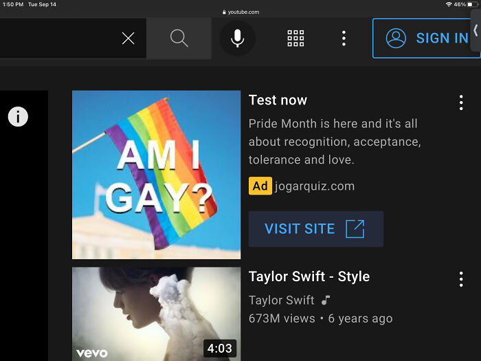 I Think Youtube’s Onto Me