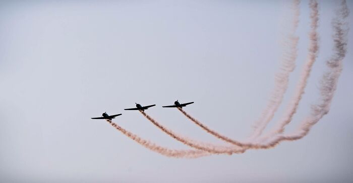Saaf Air Show, Taken At Dusk.