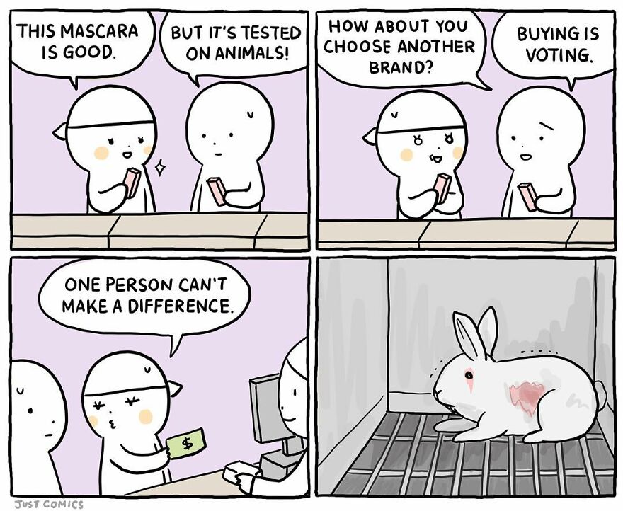 These Comics Showing The Suffering Of Animals Will Make You Think ( 77 Comics)