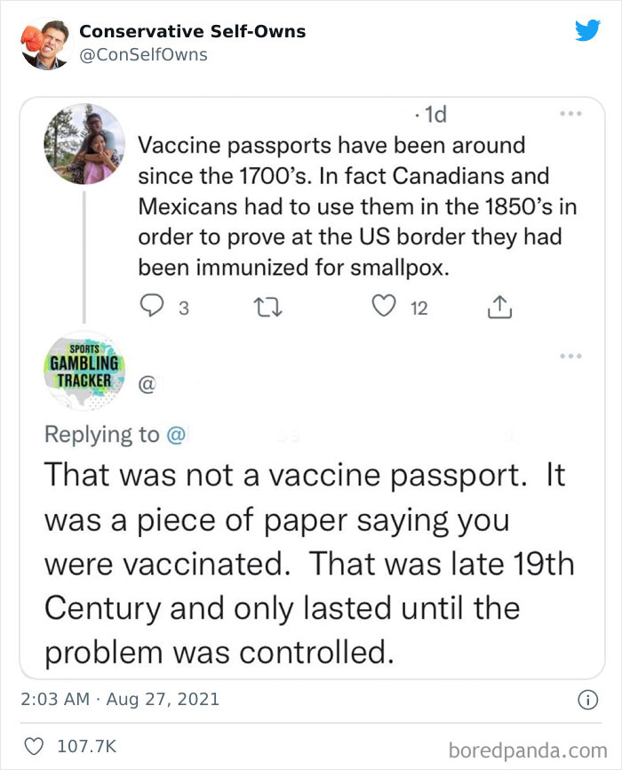 Conservative-Self-Owns-Fails