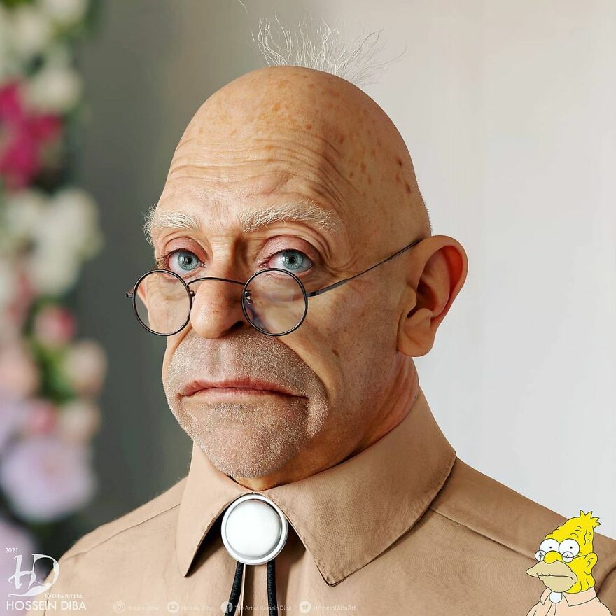 Grampa Simpson From The Simpsons