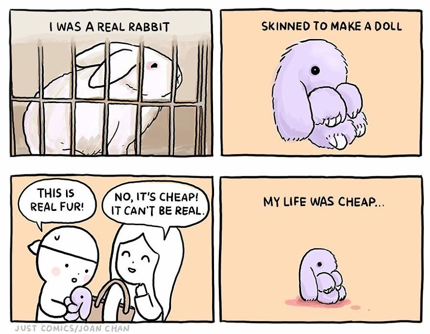 These Comics Showing The Suffering Of Animals Will Make You Think ( 77 Comics)