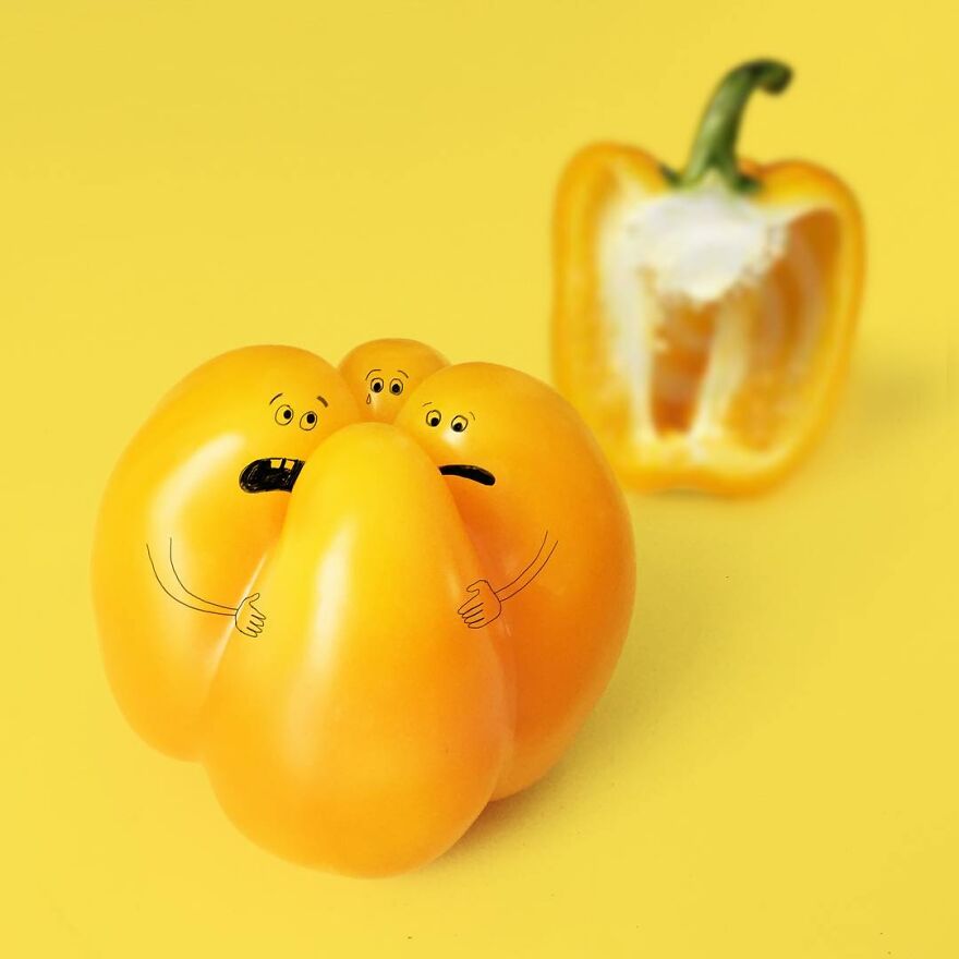 I Use Food To Tell Fun Visual Stories