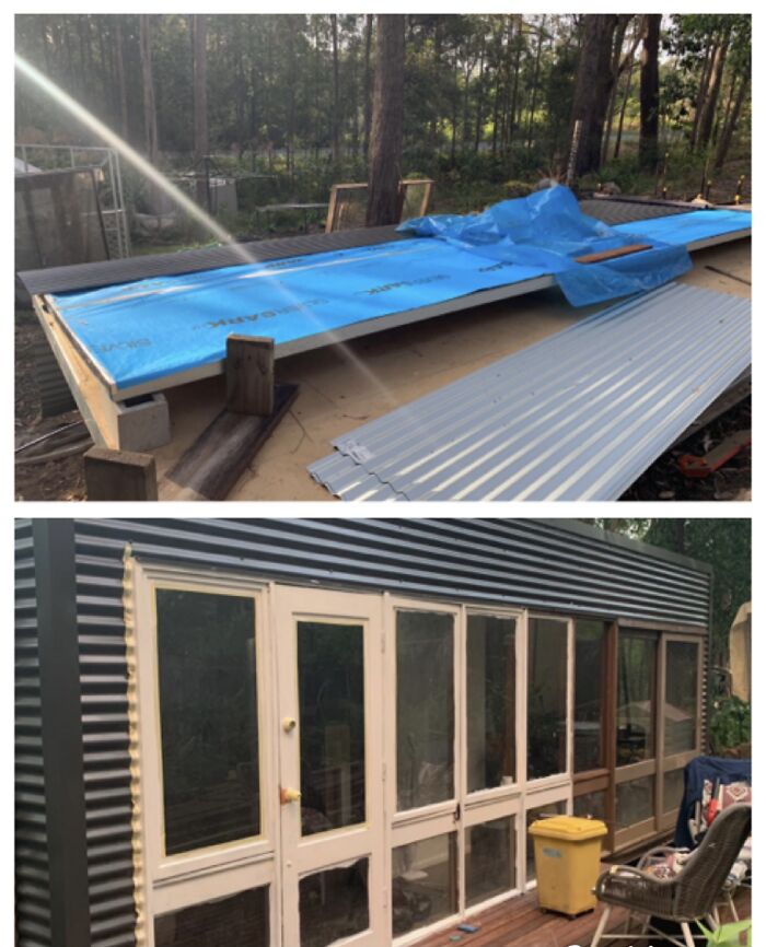 This Was A Family Effort We All Chipped In To Build A Tiny House For My Sister