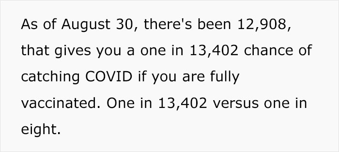Mom Uses Math To School A Covid Skeptic On The Odds Of Surviving Covid With And Without A Vaccine