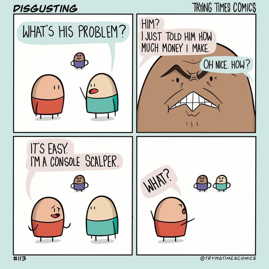 50 New Short And Funny Comics With Twisted Endings By Trying Times Comics