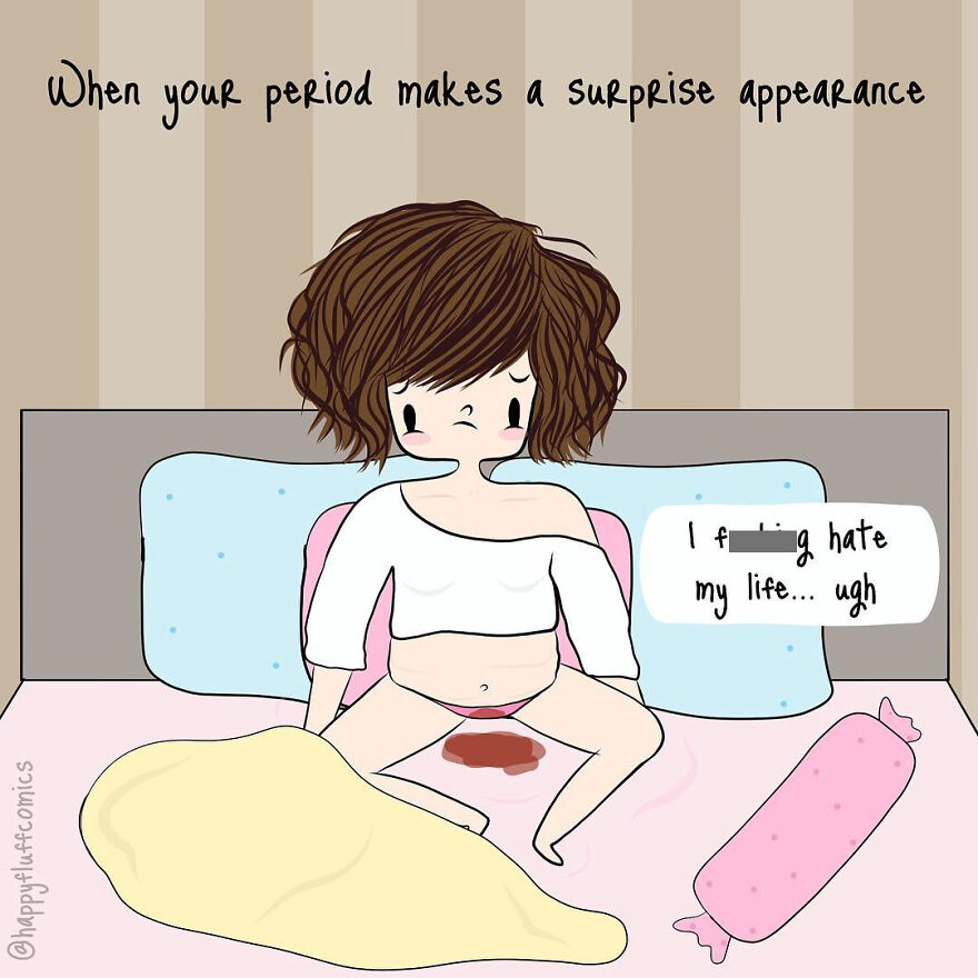 Indian Artist Makes Fun Comics That Show Women's Problems (New Pics)