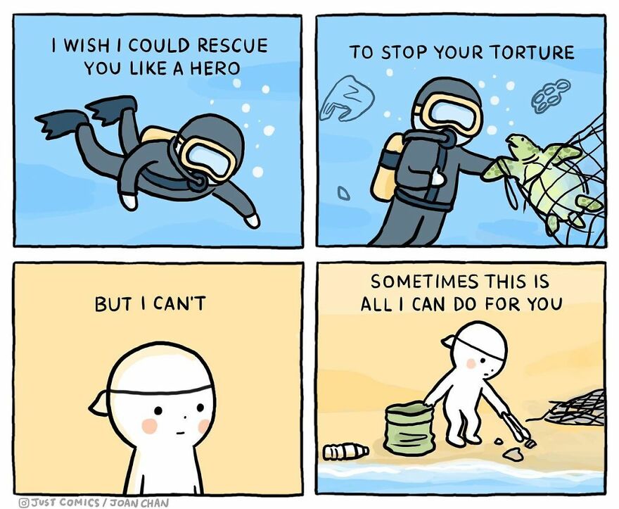 These Comics Showing The Suffering Of Animals Will Make You Think ( 77 Comics)