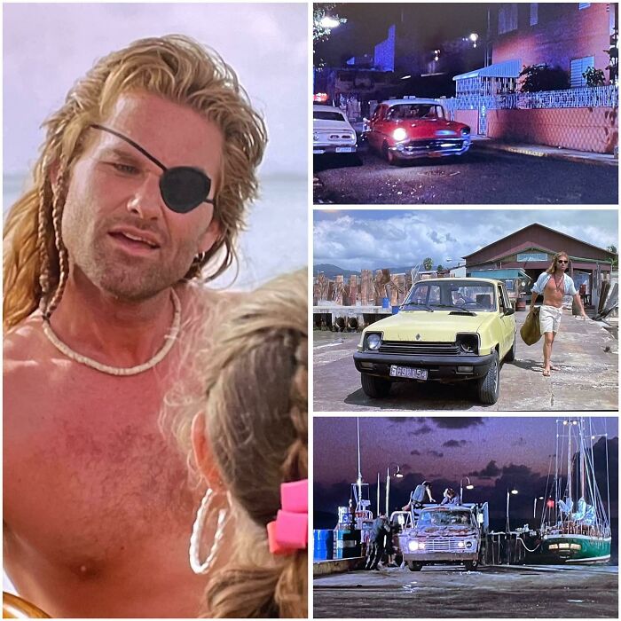 Captain Ron (1992): All The Cars Captain Ron Interacts With End Up Losing Their Left Headlight Just Like His Left Eye