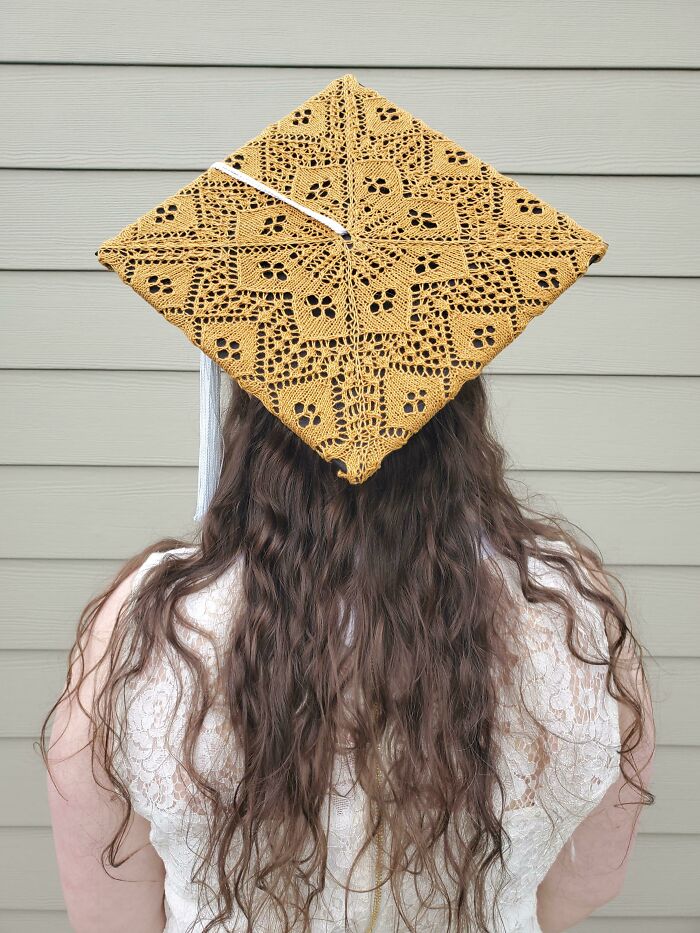 I Knit My Graduation Cap Decoration