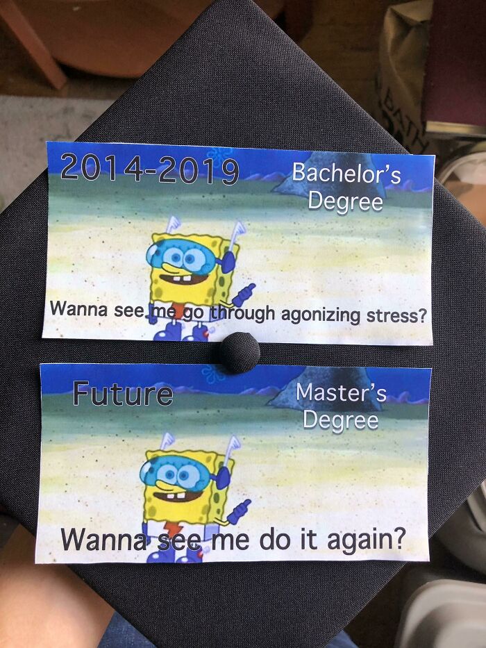 Last Minute Idea For My Graduation Cap