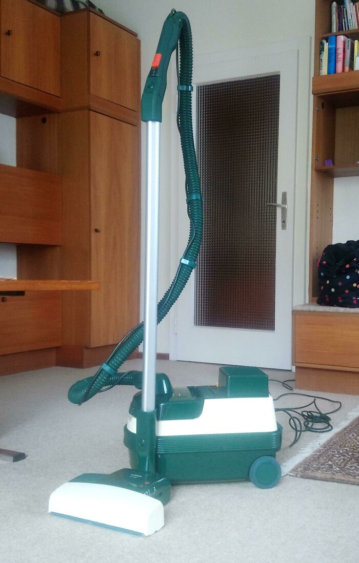 Vorwerk Tiger 251. Built In 1982 And Still Sucks Harder Than Your Mother's
