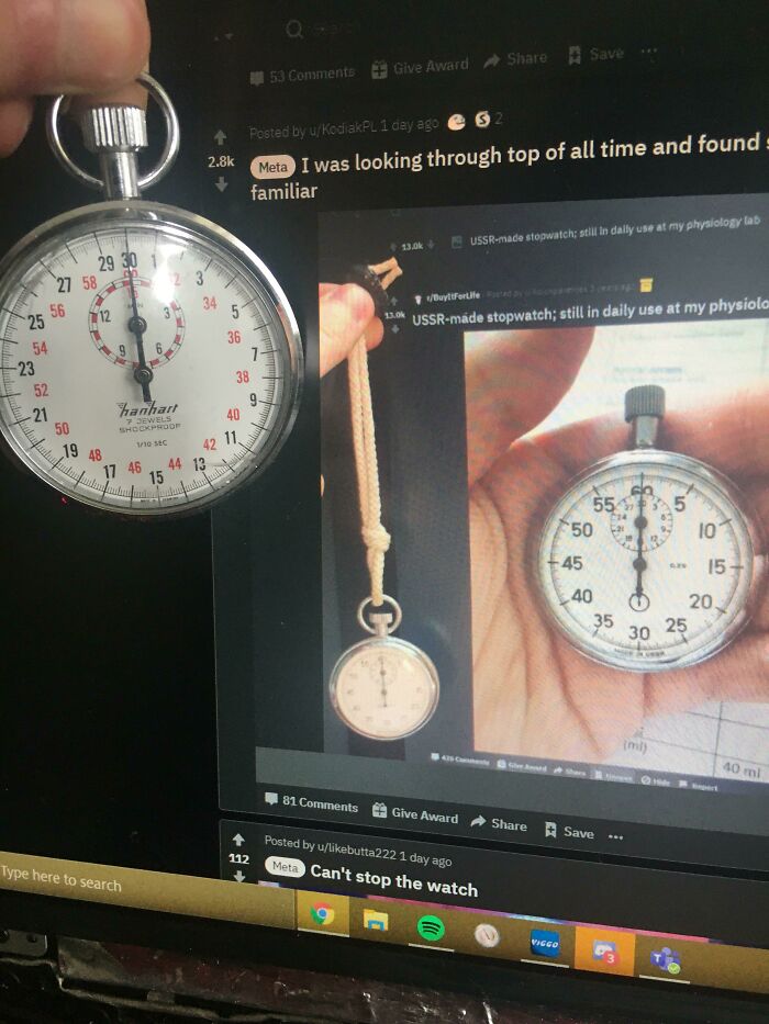 I Thought I Had The Same Too, But It’s “Just” A Hanhart