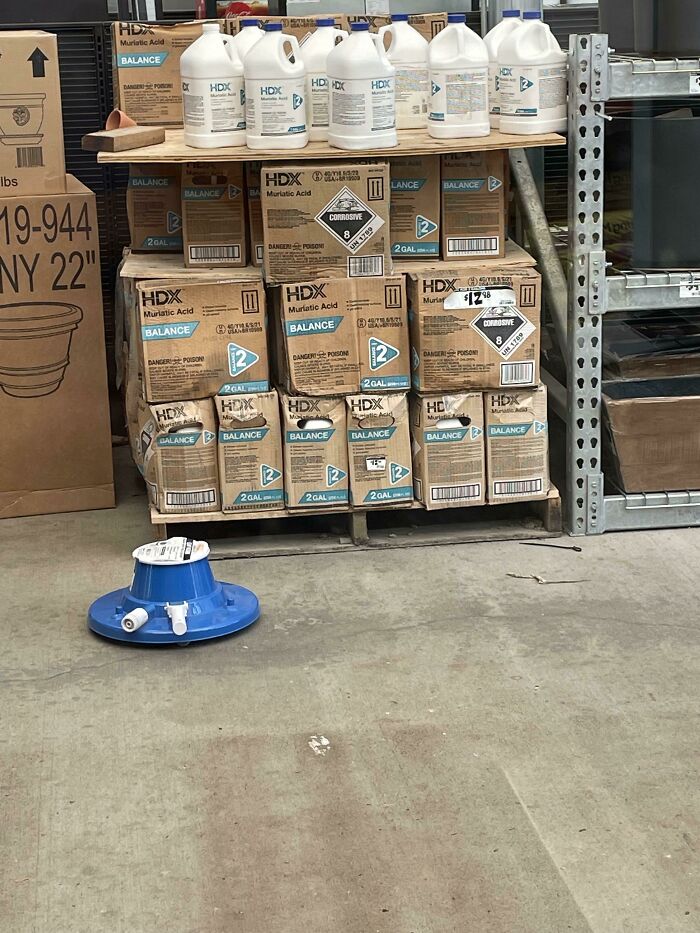 Muriatic Acid Casually Balancing More Muriatic Acid