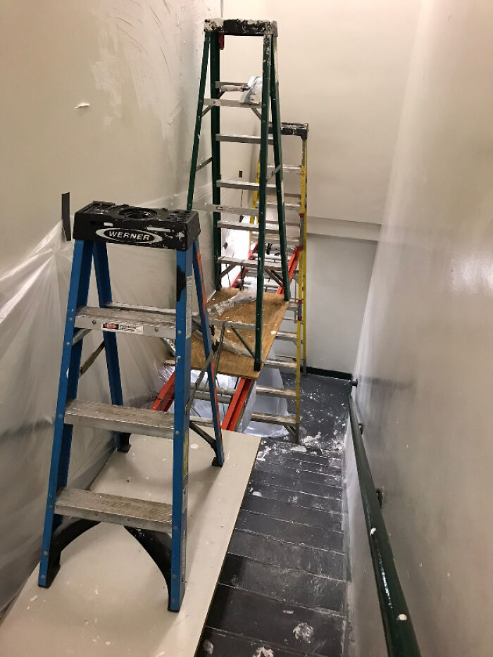 1, 2, 3, 4 Ladders! Ah Ah Ah!