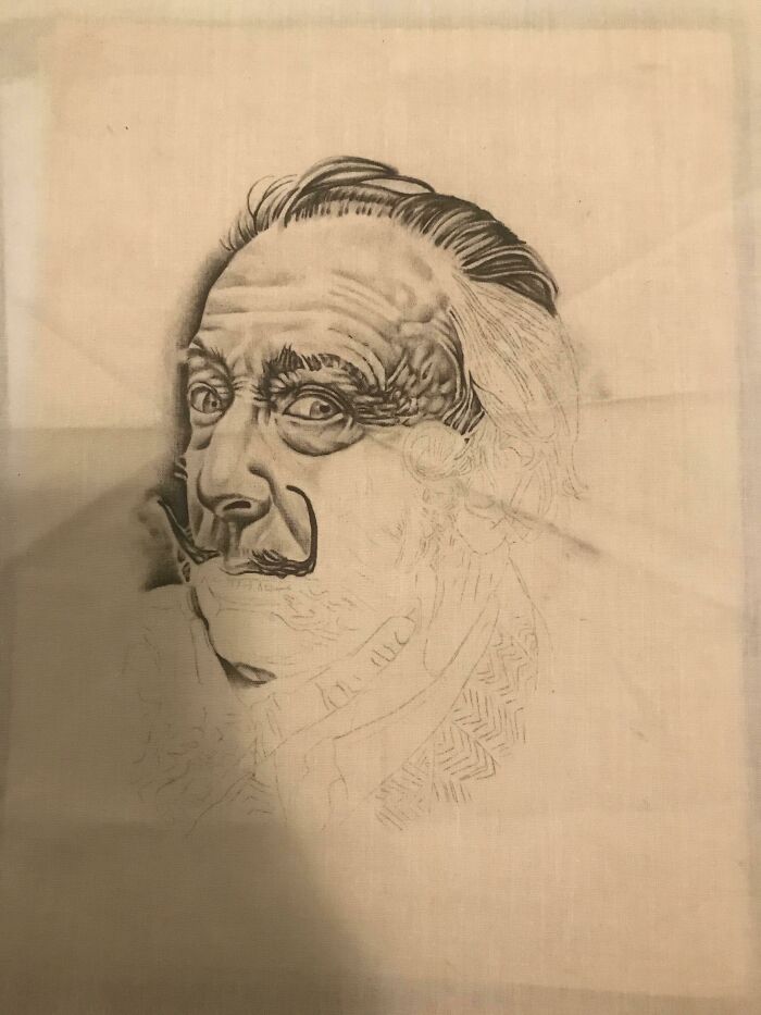 Pen Art On Prison Linen