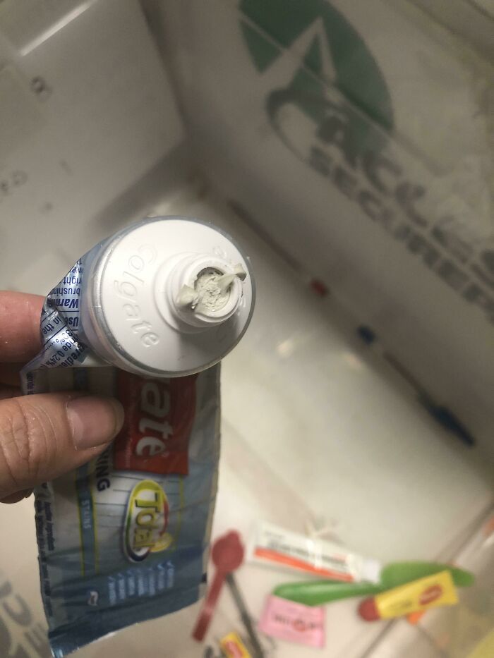 Prison Glue, Not Toothpaste