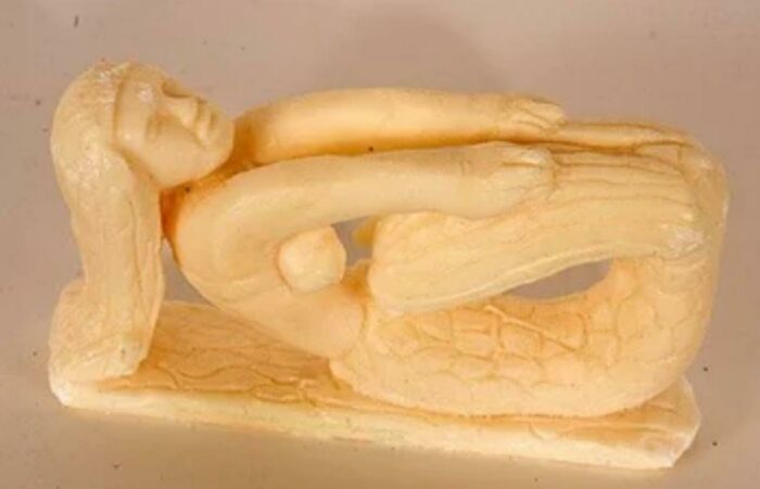 Prison Made Mermaid Soap Sculpture