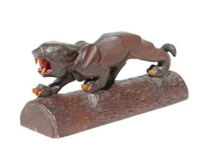 9 1/2" Sabre Tooth Tiger Made In Folsom Prison