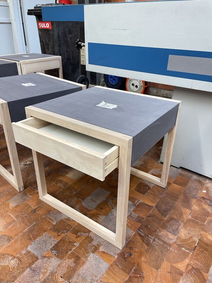 Had The Final Exam Of My 3 Year Carpentry Apprenticeship Today. We Built This In 6,5 Hours… I‘Ve Never Had To Work So Fast Yet Precise Before