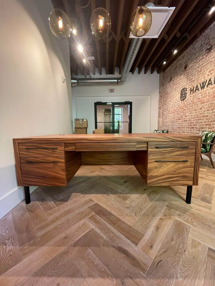 Finally Chopped A Monkey Pod Slab That’s Been Sitting In The Rafters For A While