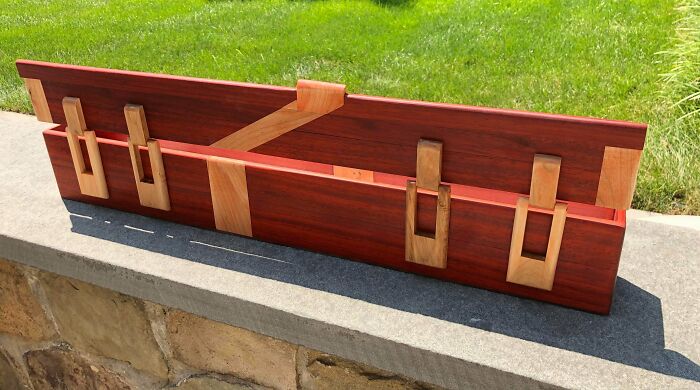 I Don’t Pretend To Understand My Wife’s Hobby. But Mine Is Woodworking, And When She Asks Me To Make A Windowsill Box To “Charge And Cleanse” Her Crystals, That’s What I Do