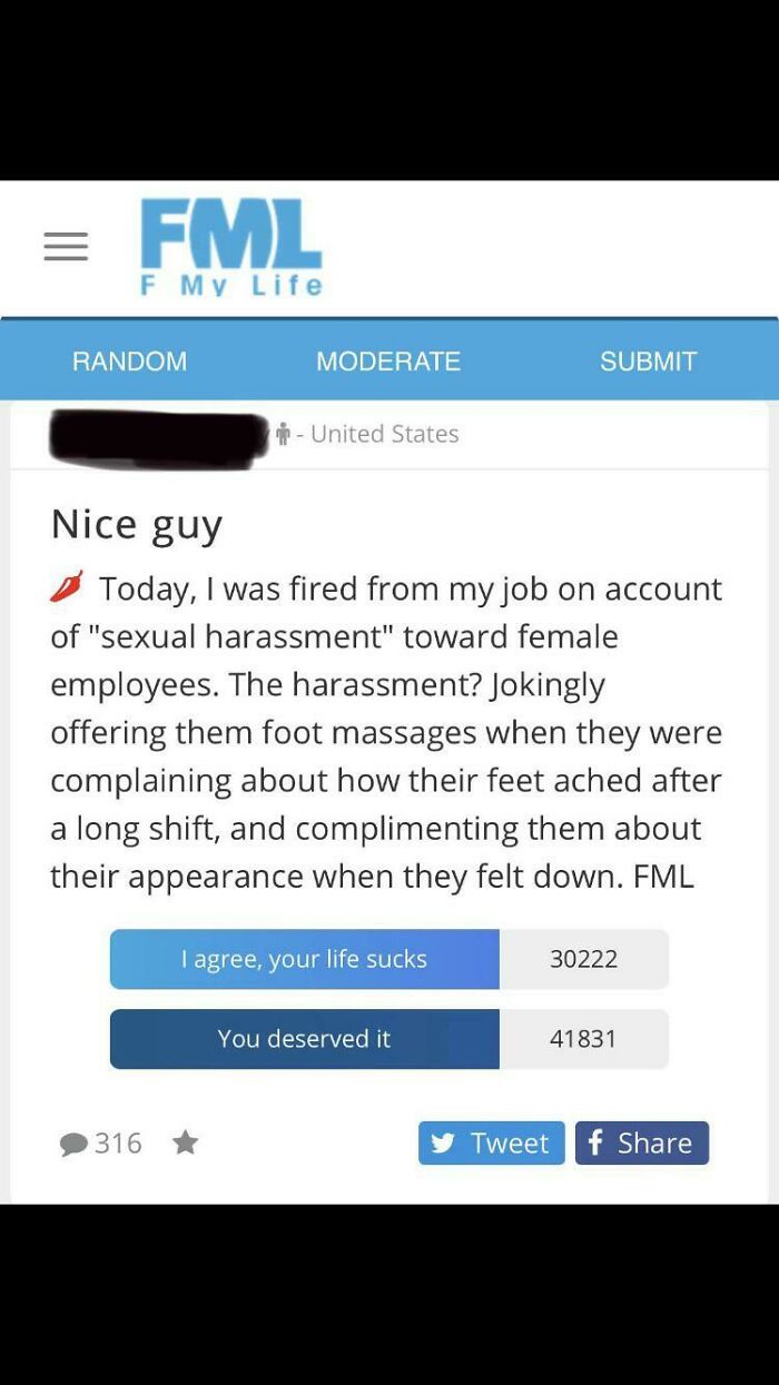 Aw No, He Was So Nice!