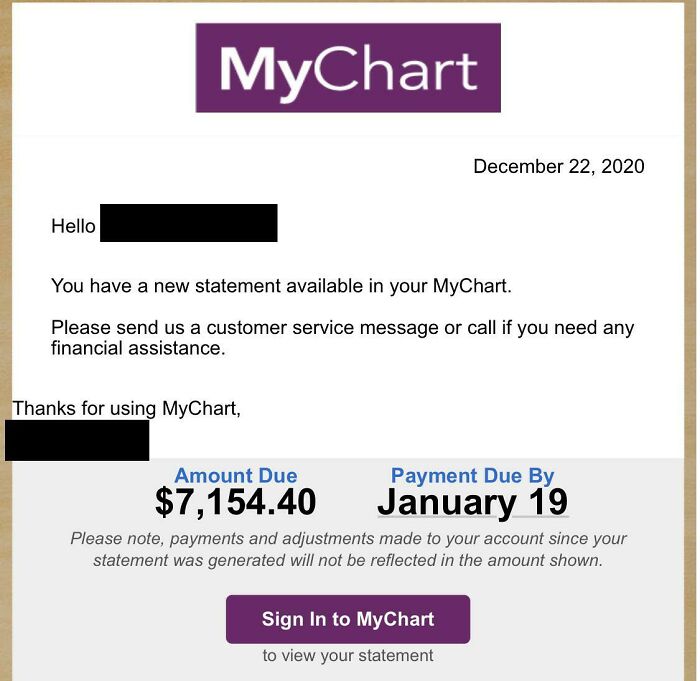 I’m A Registered Nurse That Contracted Covid. This Is My Bill For My Visit To The Emergency Department