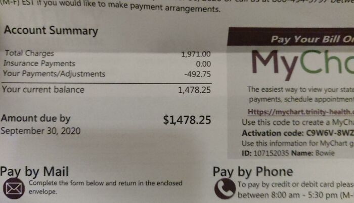 I Owe Them $1500 Just To Remove Blood Out Of The Tip Of My Finger