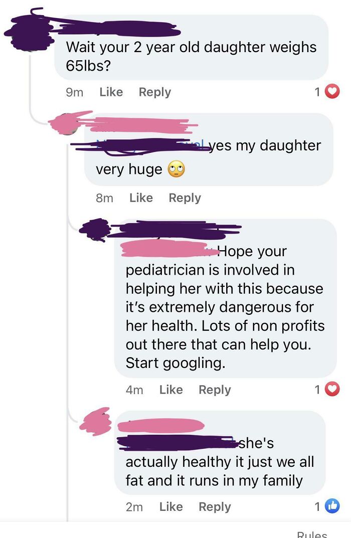 65lb 2 Year Old Is Healthy