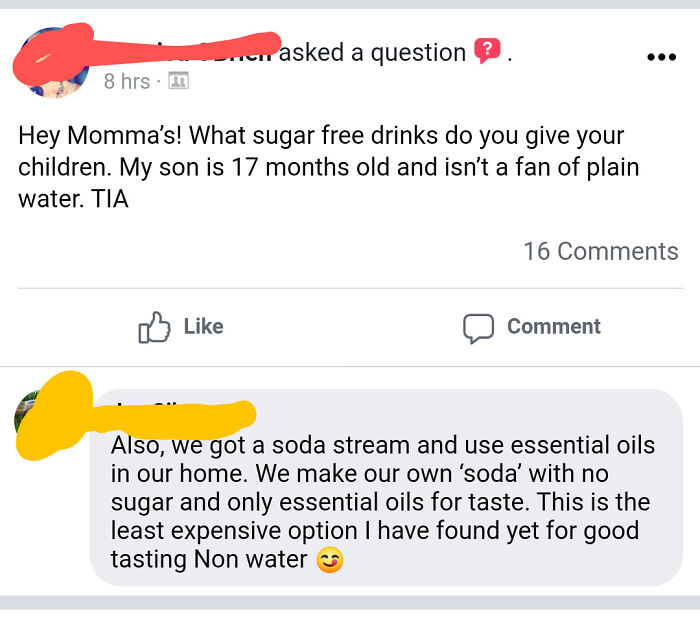 We Make Our Own "Soda"