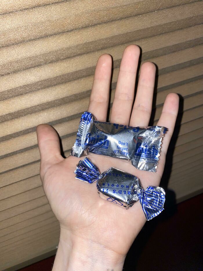 One Is Chocolate, One Is For The Dishwasher