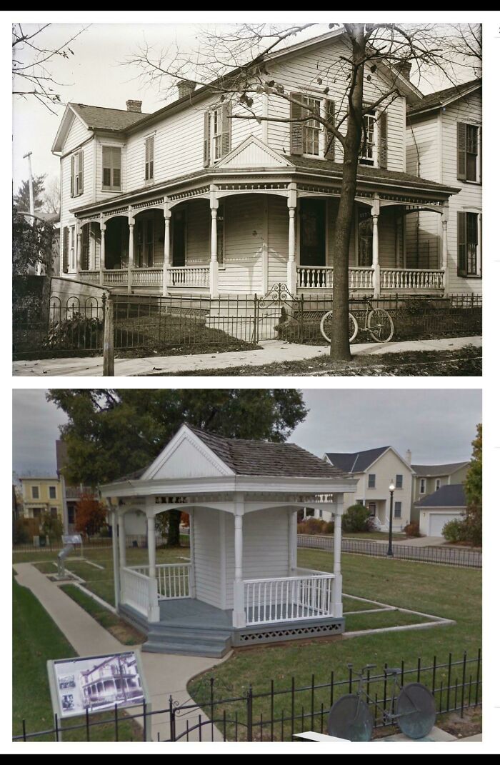Home Of The Wright Brothers. 7 Hawthorn Street, Dayton, Oh, USA
